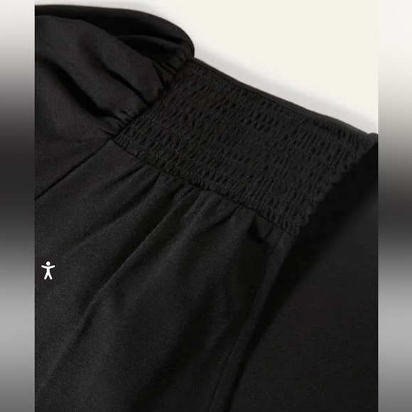 Boden Ruby Jersey Romper in Black NWOT Size 8P - Picture 5 of 6